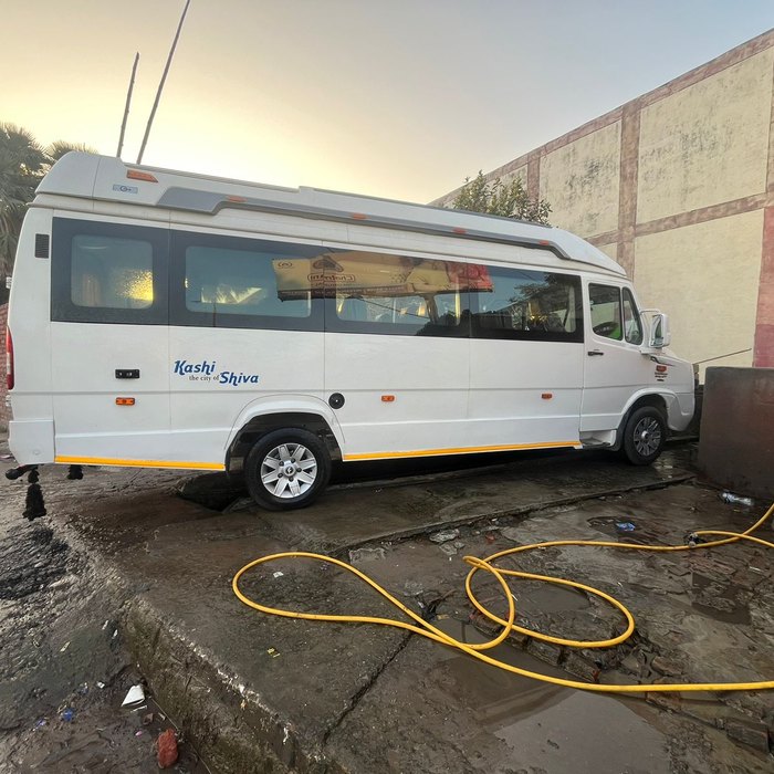 Group vehicle at the depot
